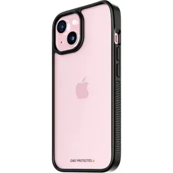 Telefonní příslušenství PanzerGlass ClearCase D3O Apple iPhone 15 Black edition (1176)