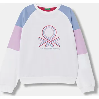 Chlapecká mikina Dětská bavlněná mikina United Colors of Benetton 3J68C10S5.G.Stagionale vícebarevná MLC, vel. 130