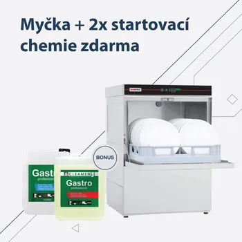 Myčka nádobí Redfox Podstolová myčka QQI 52 P, jednoplášťová 50x50, 230V, s odpadovým čerpadlem