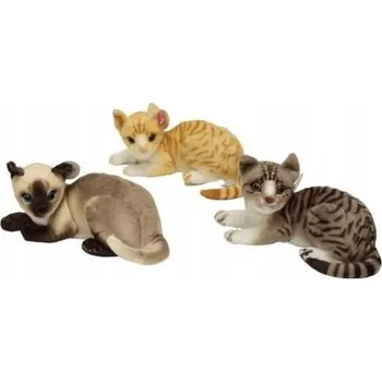 plyšák Plyšová Hračka Plyšová Kočka s zvukem 28cm DEEF