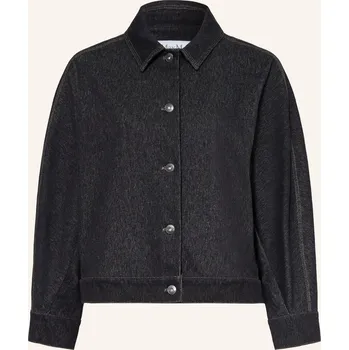 Dámský blejzr Max Mara Dámská Bunda Nettare V Džínovém Vzhledu, tmavě...