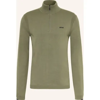 Pánský svetr Boss Pánský Troyer Ever-X, olivová, XXL