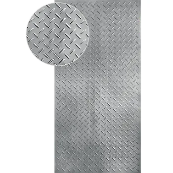 Plech KOVIAN, s.r.o. Plech pozinkovaný, 2000x1000x1,2mm - slza, 3D vzor