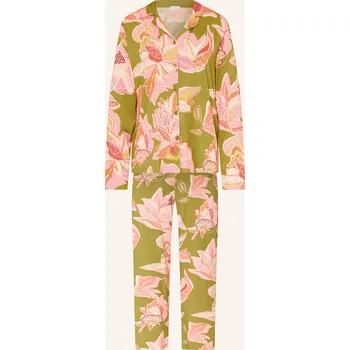Dámské pyžamo Mey Dámské Pyžamo, olivová / růžová / červená, 38