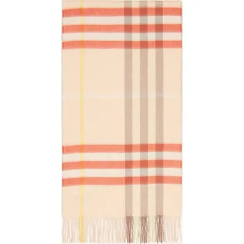 Burberry Dámská Kašmírová Šála, tmavě oranžová / červená /...