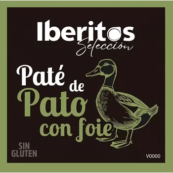 paštika a pomazánka Huerta Dehesa kachní paštika s foie gras 70G