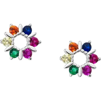 Náušnice Stříbrné náušnice ASTRA