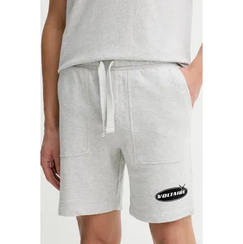 Pánské kraťasy Bavlněné šortky ZADIG&VOLTAIRE JMBS01032 šedá 90X, vel. M