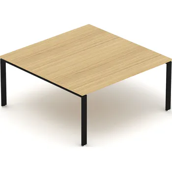 Jednací stůl Konferenční stůl EPIC (více os.), 160cm, ocelová podnož U, (deska v celku) (Konferenční stůl pro více osob, 160cm, ocelová podnož U)