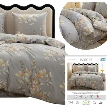 Povlečení POVLEČENÍ 160x200cm + 2 povlaky na polštáře 70x80cm Sada 3 dílné 3D AML 3098