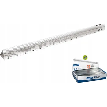 pravítka Trojúhelníkové pravítko plastové 15 cm MILAN (351165)