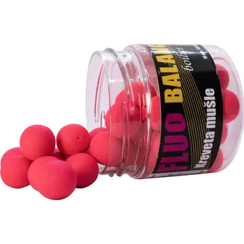 Carp Inferno Balanced Boilie Fluo Kreveta Mušle 150ml, 16mm