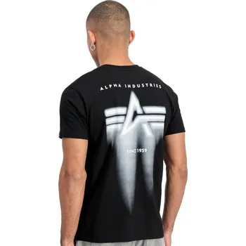Pánské tričko Tričko Alpha Industries Spray Print - XL