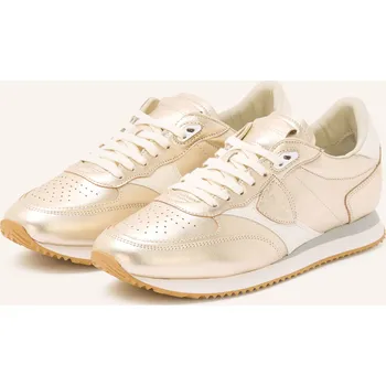 Dámské tenisky Philippe Model Tenisky Blville Low, zlatá / krémová