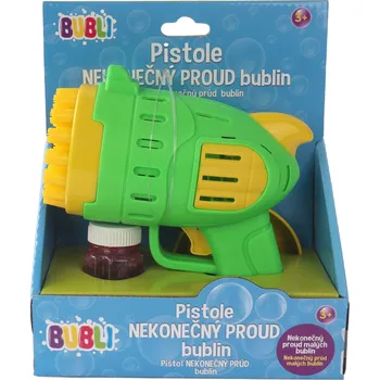 Bublifuk BUBLI Nekonečný prúd bublín zelená