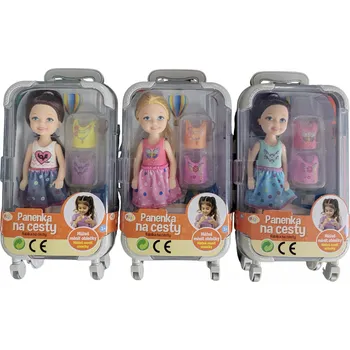 Panenka PLEJO Bábika cestovateľka