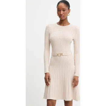 Dámské šaty Šaty Guess HANA W5BK68.Z2YJ2 béžová 08X, vel. S