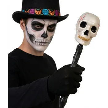 Party dekorace Lebka Halloween dekorace 44cm