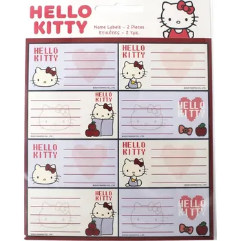 Zápisník Kočičí paní Samolepící štítky s kočičkou Hello Kitty