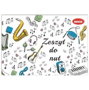 Sešit Sešit na noty A4 Beniamin, 16 listů