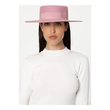 Klobouk GIODORO Klobouk Gidoa Felt Canotier Růžová OS