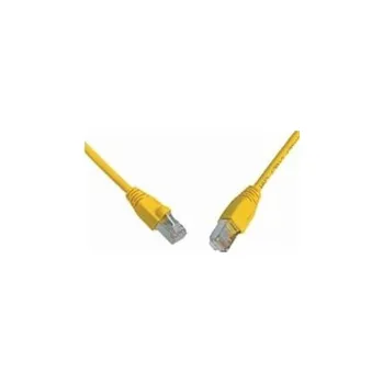 Síťový kabel Solarix Patch kabel CAT6 SFTP PVC 1m žlutý snag-proof C6-315YE-1MB