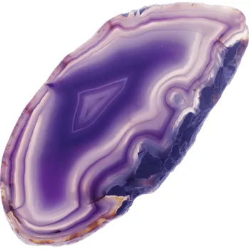 Přírodní kámen Achátový plátek 2A; 110x55 mm