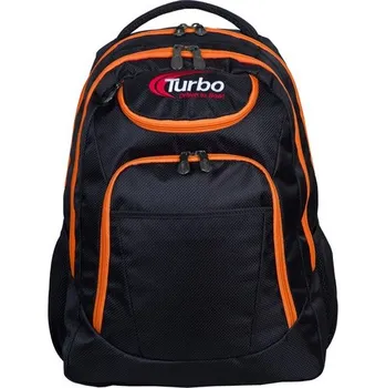 Taška na bowlingovou kouli BATOH TURBO ČERNÝ/ORANŽOVÝ ZIP