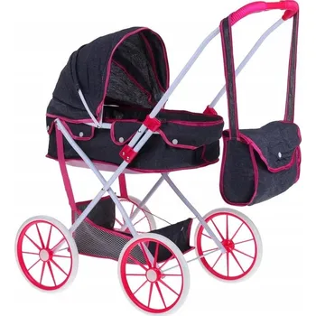 Kočárek pro panenku Hluboký kočárek pro panenky Nobo Kids 4902248457836