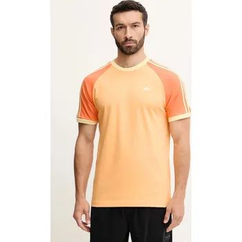 Bavlněné tričko adidas Originals Cali Tee KC4959 oranžová 20X, vel. XL