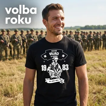 Pánské tričko STRIKER Tričko nejlepší vojáci Velikost: XXL, rok narození: 1993