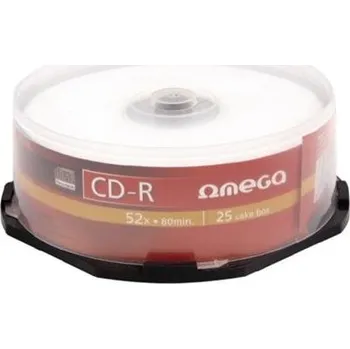 Příslušenství pro datový nosič PLATINET OMEGA CD-R 700MB 52X CAKE*25 OM25