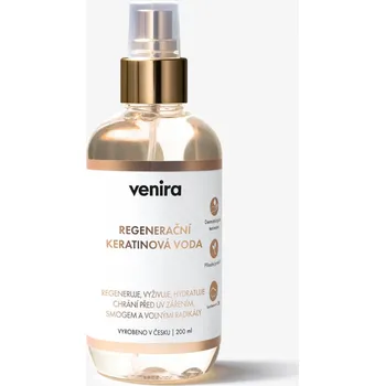 Vlasová regenerace VENIRA regenerační keratinová voda 2.0 - květinovo-citrusová vůně, 200 ml