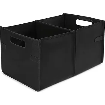 Organizér do auta 722188 - Tchibo - Skládací box do auta - barva: černá