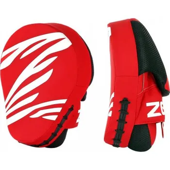 Lapa na box a MMA LAPY (PÁR) ZEBRA FITNESS ČERVENÉ