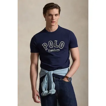 Pánské tričko Bavlněné tričko Polo Ralph Lauren 710P07349 námořnická modř 59X, vel. M