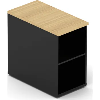 Zásuvkový kontejner Skříň ke stolům EPIC, 2 police, hloubka 60cm (Skříň ke stolům EPIC, 2 police, hloubka 60cm)