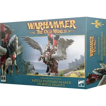 Desková hra Games Workshop Kingdom of Bretonnia: Battle Standard on Royal Pegasus (Warhammer: The Old World)