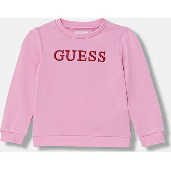 Chlapecké oblečení Dětská mikina Guess K6RQ00.KAD74.PPY2 růžová 30X, vel. 105-112