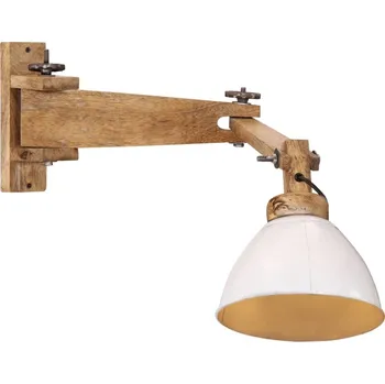 Nástěnné svítidlo vidaXL Nástěnná lampa 25 W E27 [371909] Barva: Bílá