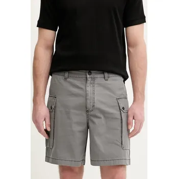 Pánské kraťasy Bavlněné šortky Armani Exchange XM001829.AF18577 šedá 90X, vel. 33
