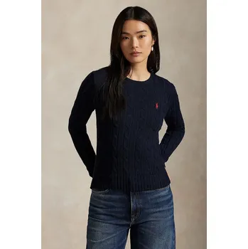 Pánský svetr Bavlněný svetr Polo Ralph Lauren 211971869 námořnická modř 59X, vel. L