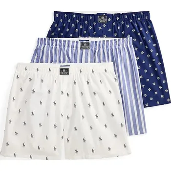 Boxerky Bavlněné boxerky Polo Ralph Lauren 3-pack 714830273 modrá 95X, vel. M