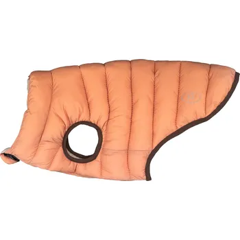 Obleček pro psa Nomad Tales Bloom psí kabát, oranžový/béžový 55cm délka zad