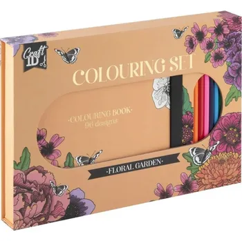 Antistresové omalovánky Majjam Omalovánková kniha s pastelkami - mandala