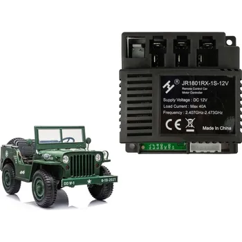 Dětské elektrovozidlo Mamido Řídící jednotka pro elektrická vozítka JH101 JR1801RX-1S-12V