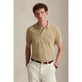 Oblečení a móda Bavlněné polo tričko Polo Ralph Lauren 710968951 béžová 08X, vel. XXL