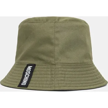 Klobouk Oboustranný bavlněný klobouk Moschino M3408.65470 zelená 81X, vel. ONE SIZE