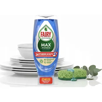 Mycí prostředek Fairy koncentrát na nádobí Max Power eukalyptus 545 ml