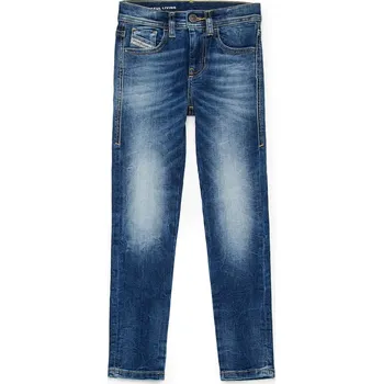 Pánské džíny Dětské džíny s bavlnou Diesel 2010-J TROUSERS J00808.KXBRA modrá 55X, vel. 175